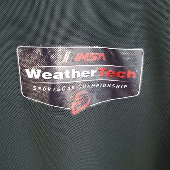 IMSA Montaplast Land Motorsport Graphic Polo Shirt Men's Small Gray Hakro - Picture 5 of 13